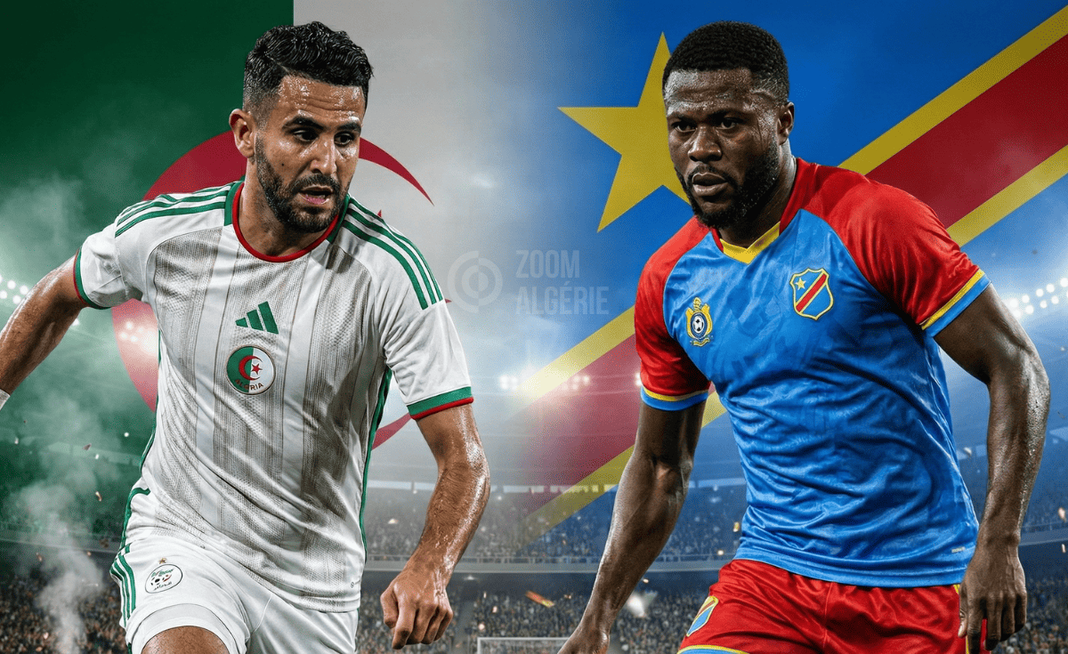 Riyad Mahrez Vs Chancel Mbemba - Algérie contre le RD Congo - CAN 2025