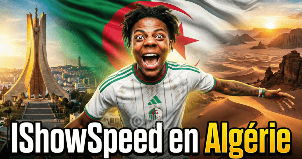 IShowSpeed Live en Algérie