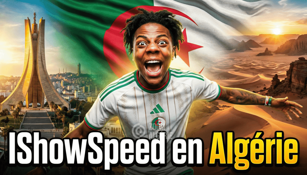 IShowSpeed Live en Algérie