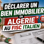 Fiscalité Italie–Algérie : revenus, biens et double imposition