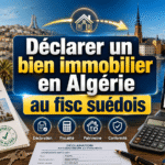 Revenus locatifs d’Algérie quand on réside en Suède : déclaration et impôts