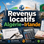 Fiscalité Irlande–Algérie : résidence, domicile, remittance basis et revenus étrangers