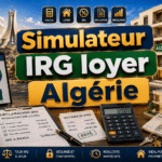 Simulateur IRG revenus fonciers en Algérie : calculer l’impôt sur un loyer