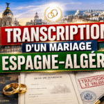 Transcription d’un mariage Allemagne–Algérie : état civil et consulat