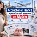 Accoucher en France quand on est assurée en Algérie : CNAS, CPAM et transfert de résidence