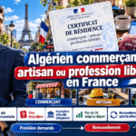 Algérien commerçant, artisan ou profession libérale en France : quel certificat de résidence ?
