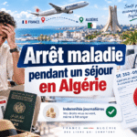 Arrêt maladie pendant un séjour en Algérie : indemnités et démarches pour un salarié en France