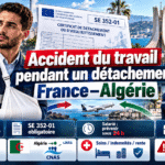 Accident du travail pendant un détachement France–Algérie : qui déclare, qui indemnise, quelles démarches ?